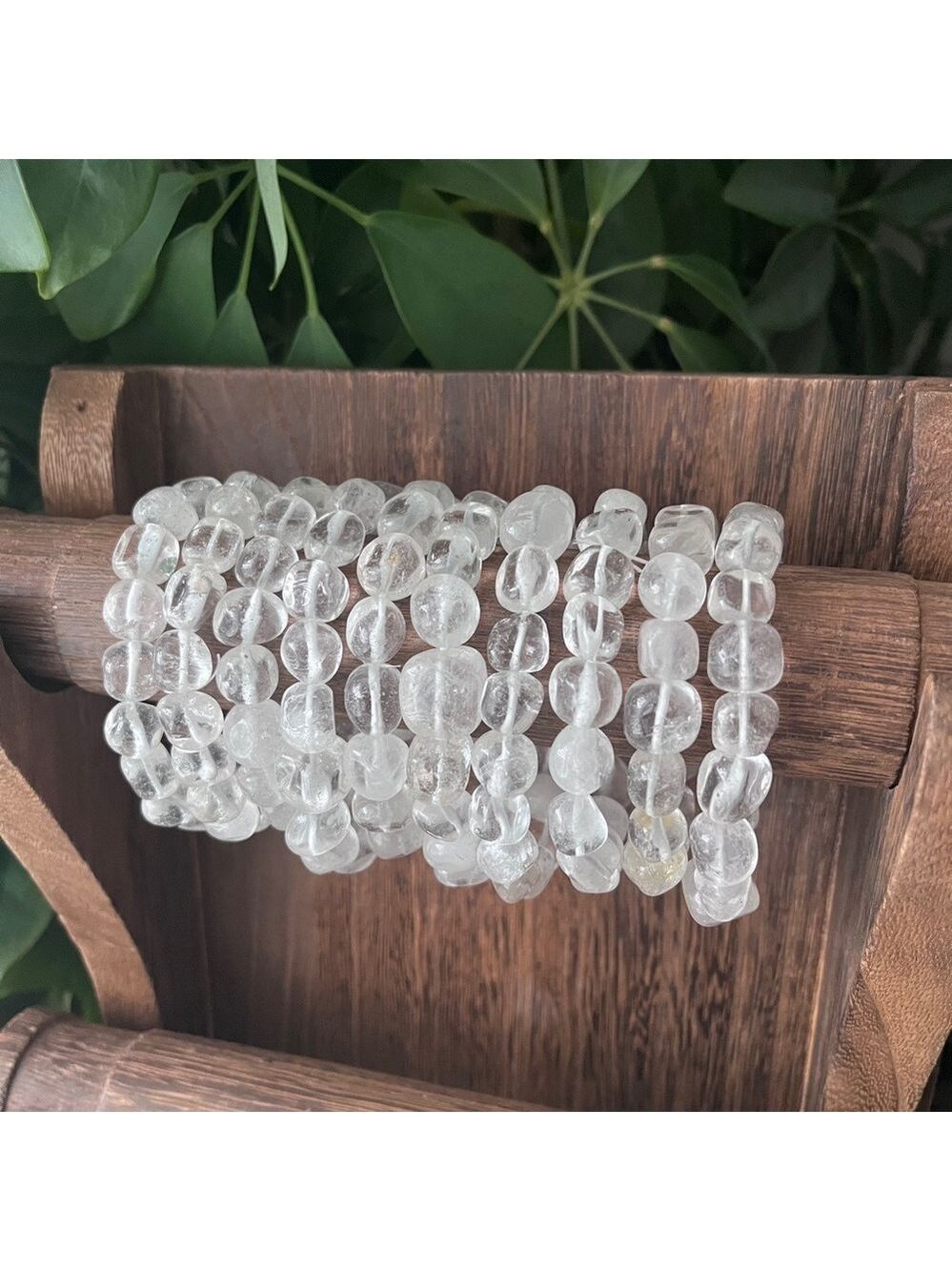 Crysral quartz tumble bracelet